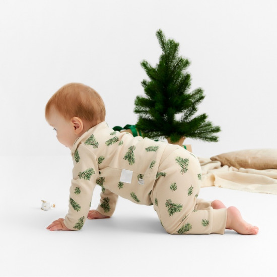 Комплект для новорожденных «Еловые веточки»