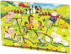 Игра-лабиринт деревянная развивающая - Фото 10