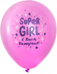 Набор воздушных шаров с рисунками «Для девочки» - Фото 10