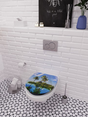 Сиденье для унитаза «Остров» - Фото 1