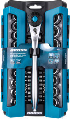 Набор головок торцевых с трещоткой - Фото 4