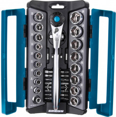 Набор головок торцевых с трещоткой - Фото 1