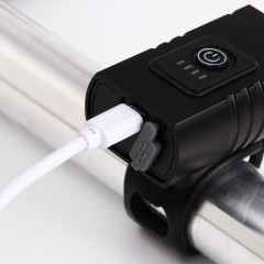 Фонарь велосипедный передний водонепроницаемый - Фото 4