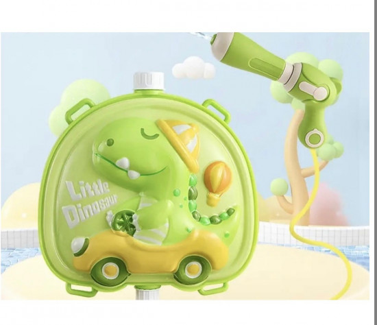 Водяной пистолет-рюкзак «Динозавр»