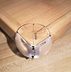 Набор защитных накладок на углы мебели - Фото 2