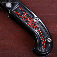 Нож перочинный складной «Красный скорпион» - Фото 3