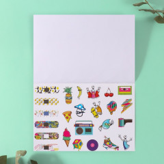 Наклейки в книжке с фонами «Опасно!» - Фото 10