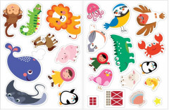 Наклейки обучающие «Кто где живёт?» 12 стр. - Фото 2