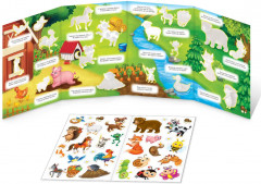 Набор книг с многоразовыми наклейками «Книжки-раскладушки» - Фото 2