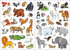 Набор книг с многоразовыми наклейками «Книжки-раскладушки» - Фото 5