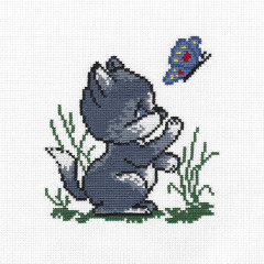 Набор для вышивания «Котик» - Фото 1