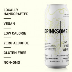 Вино игристое сухое безалкогольное «Dry Sparkling Wine» - Фото 1