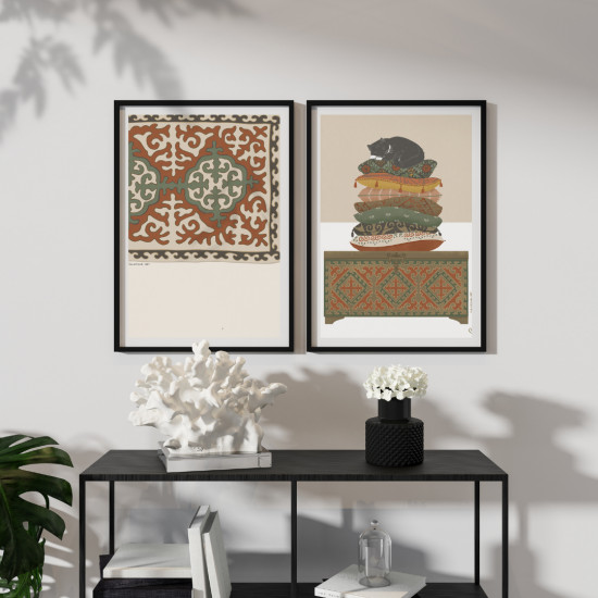 Набор постеров интерьерных «Mysyq-Ou»