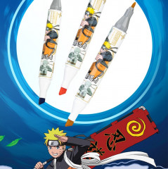 Набор маркеров для скетчинга двухсторонних «Naruto» - Фото 4