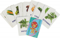 Карточки развивающие «Овощи и зелень» - Фото 1
