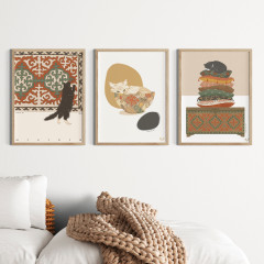 Набор постеров интерьерных «Mysyq-3» - Фото 1