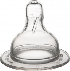 Набор сосок круглых антиколиковых для бутылочек с широким горлышком Easy Start «Быстрый поток» - Фото 1