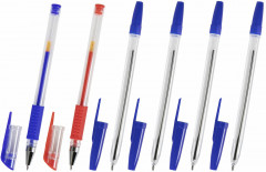 Набор ручек шариковых и гелевых «Basic ST-01» - Фото 5