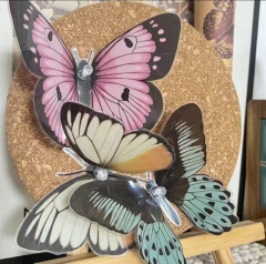 Набор наклеек интерьерных «Бабочки» - Фото 2