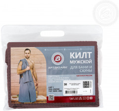 Килт для бани и сауны мужской - Фото 3