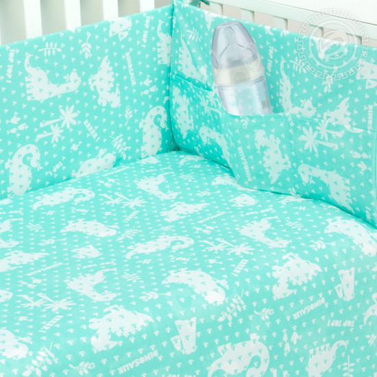 Набор для новорожденных в кроватку «Динопарк»