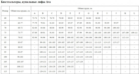 Бюстгальтер женский