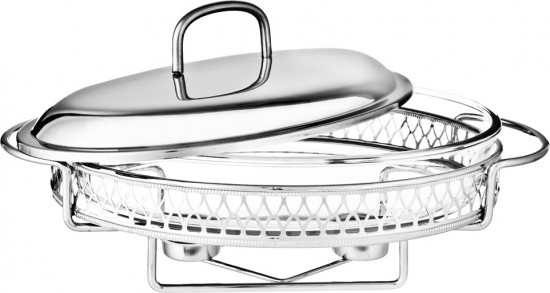 Мармит с крышкой на подставке