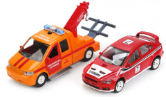 Машина инерционная «Аварийная служба с машинкой» - Фото 2