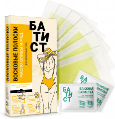 Восковые полоски для депиляции тела с маслом оливы и медом - Фото 2