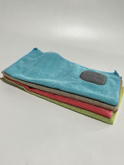 Набор тряпок из микрофибры с твердой губкой - Фото 1