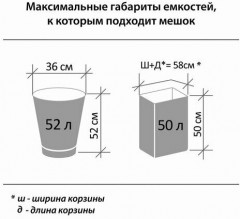 Мешки для мусора с ручками прочные - Фото 5