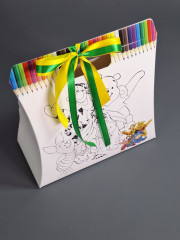 Набор для упаковки подарка «Раскраска» - Фото 1