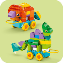 Конструктор Duplo 10451 Динозавры на колесах 3 в 1. 3 in 1 Dinosaurs on Wheels - Фото 11