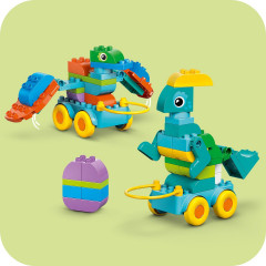 Конструктор Duplo 10451 Динозавры на колесах 3 в 1. 3 in 1 Dinosaurs on Wheels - Фото 12