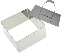 Форма кулинарная с крышкой-прессом «Квадрат» - Фото 2