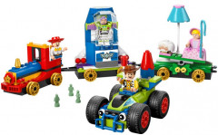 Конструктор Disney 43264 Поезд и гоночная машинка из Истории игрушек. Toy story celebration train & сar - Фото 1