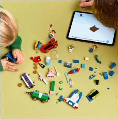 Конструктор Disney 43264 Поезд и гоночная машинка из Истории игрушек. Toy story celebration train & сar - Фото 5