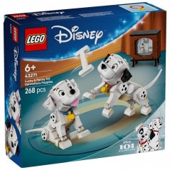 Конструктор Disney 43271 101 далматинец: Лаки и Пенни. Lucky & Penny 101 Dalmatians Puppies - Фото 2