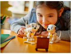 Конструктор Disney 43271 101 далматинец: Лаки и Пенни. Lucky & Penny 101 Dalmatians Puppies - Фото 4