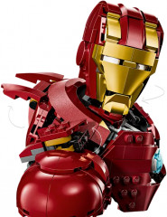 Конструктор Marvel 76327 Бюст Железного человека: MK 4. Iron Man MK4 Bust - Фото 4