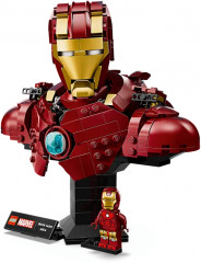 Конструктор Marvel 76327 Бюст Железного человека: MK 4. Iron Man MK4 Bust - Фото 5