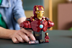 Конструктор Marvel 76327 Бюст Железного человека: MK 4. Iron Man MK4 Bust - Фото 8
