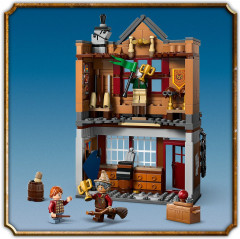 Конструктор Harry Potter 76452 Магазин «Всё для квиддича» и кафе-мороженое. Quality Quidditch Supplies & Ice Cream Parlour - Фото 8