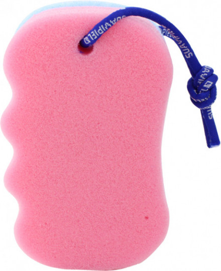 Губка для душа двухсторонняя