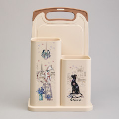 Набор кухонных инструментов «Лавандовые коты» - Фото 2