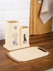 Набор кухонных инструментов «Лавандовые коты» - Фото 7