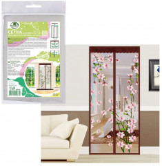 Антимоскитная сетка для дверного проема «Сакура» - Фото 7