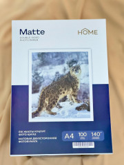 Набор фотобумаги матовой двухсторонней - Фото 1