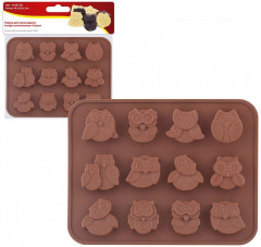 Форма для шоколадных конфет «Совы» - Фото 1