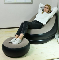 Кресло надувное с пуфиком «Комфорт» - Фото 4